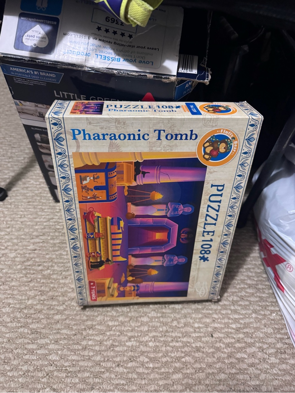 Pharaonic Tomb Puzzle 108-Piece - Colorful Egyptian Scene